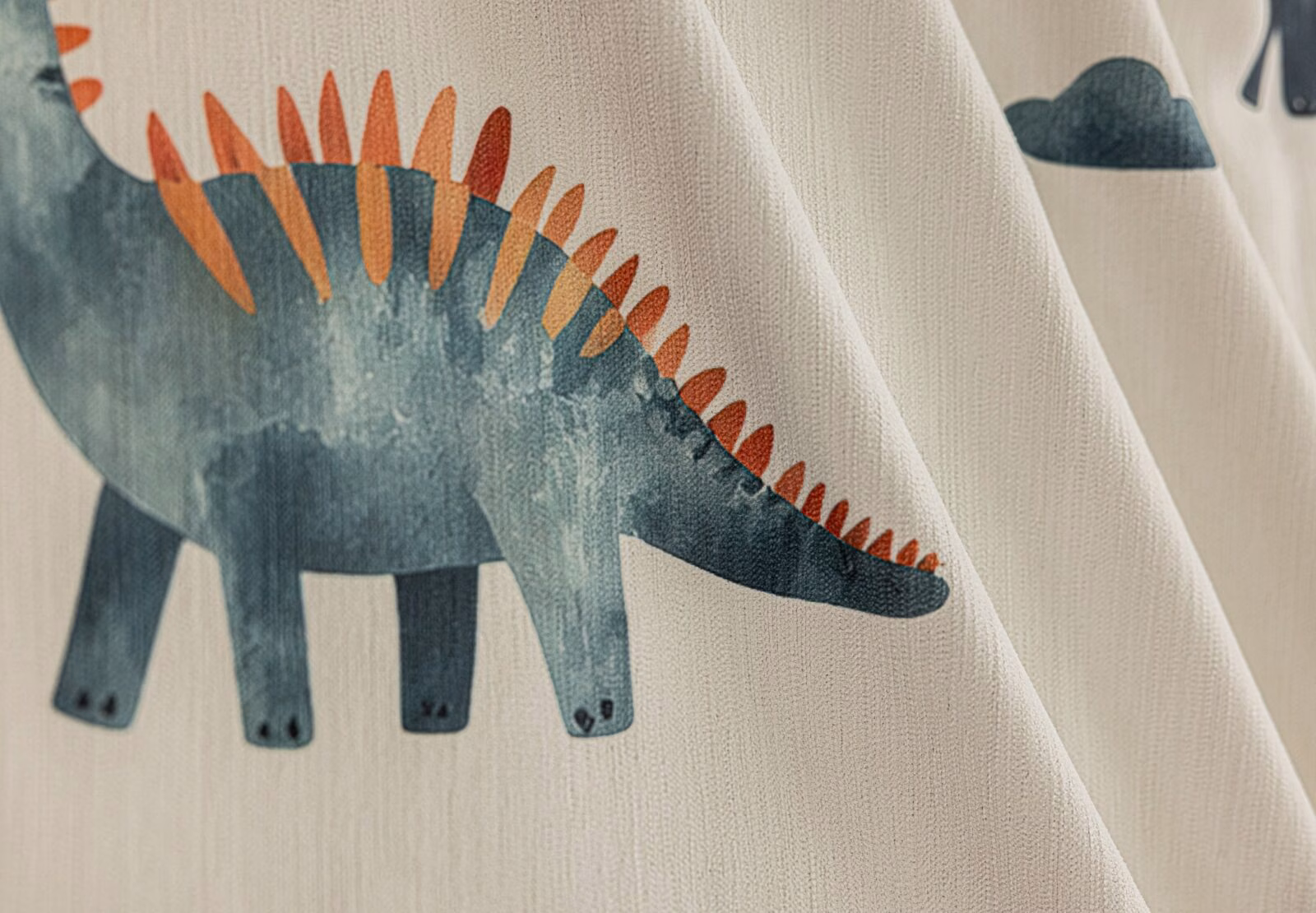 Dino Kinderkamer Gordijnen - Leukekindergordijnen