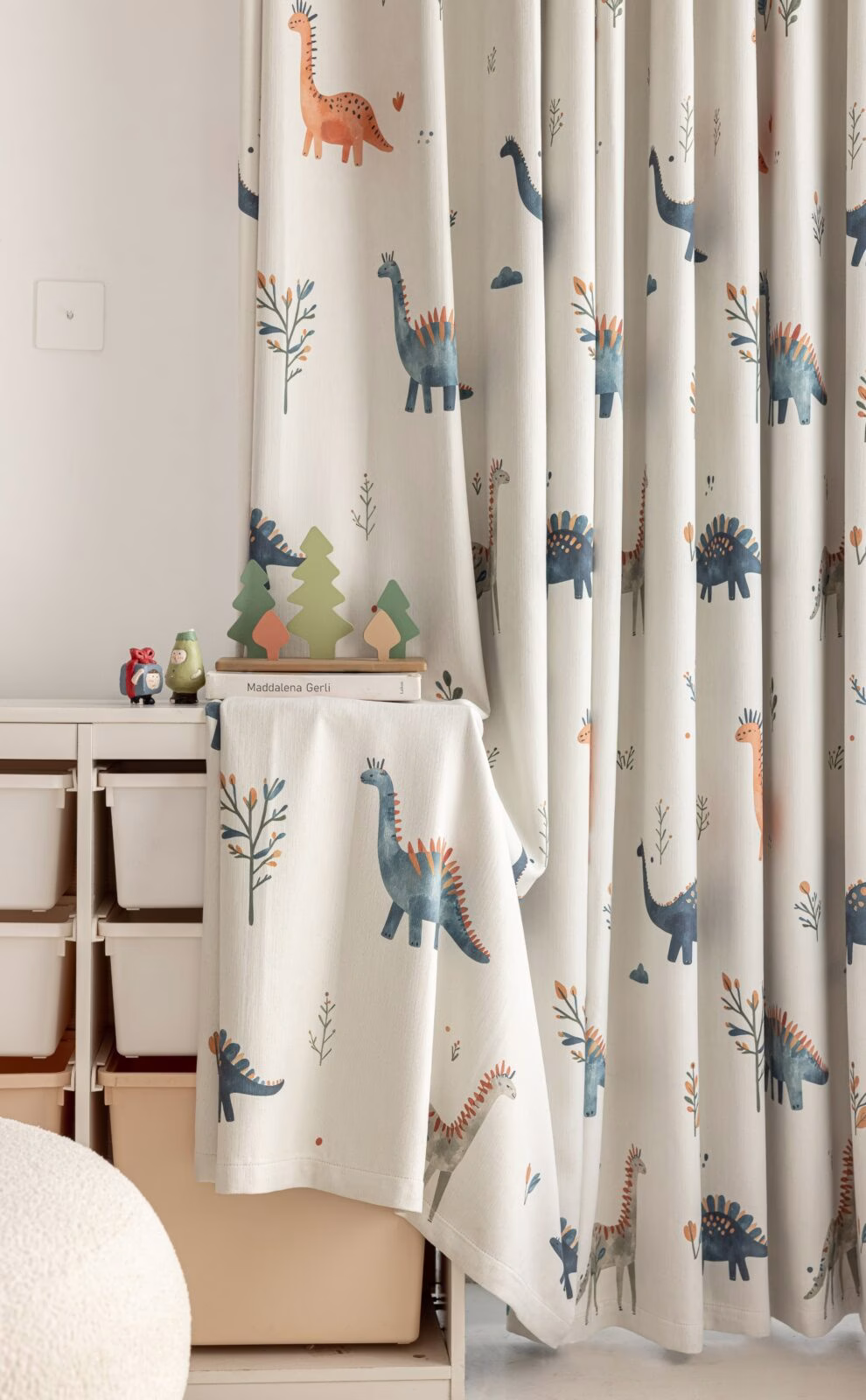 Dino Kinderkamer Gordijnen - Leukekindergordijnen