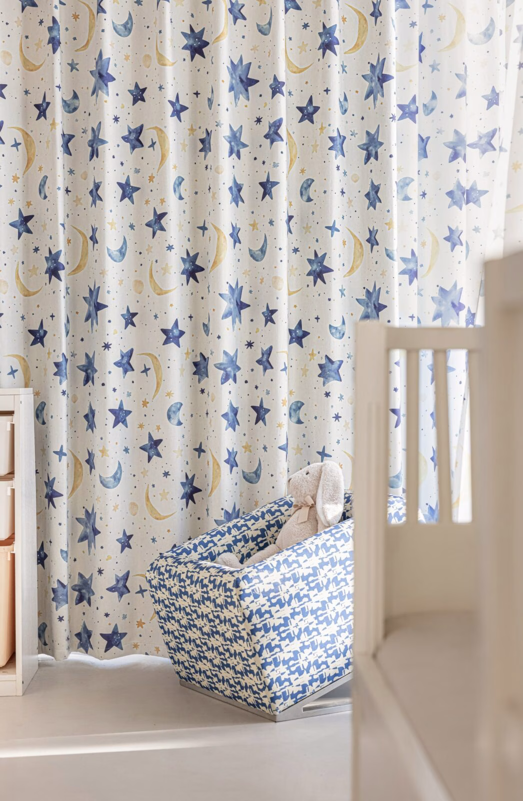 Ster Maan Kinderkamer Gordijnen - Leukekindergordijnen.nl